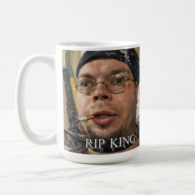RIP KingCobraJFS Coffee Mug – Gothic Internet  (Left)
