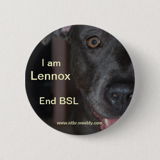 RIP Lennox 6 Cm Round Badge