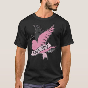 rip lil peep tattoos cartoonized 2017 Classic T-Sh T-Shirt