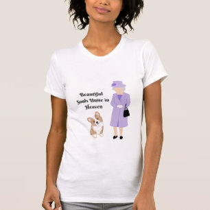 RIP Queen Elizabeth II Beautiful Souls Unite T-Shirt