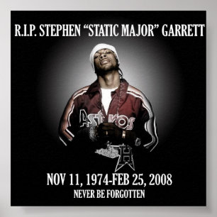 RIP Static Major Poster
