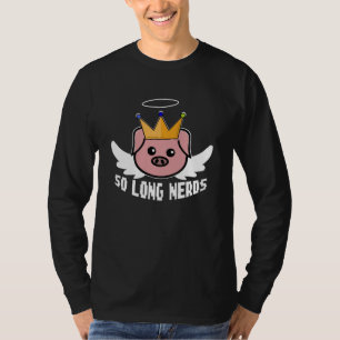 Rip Technoblade's So long nerds T-Shirt