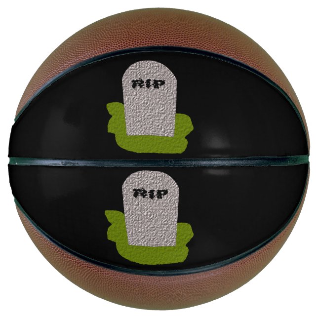 RIP Tombstone Basketballs (Front)