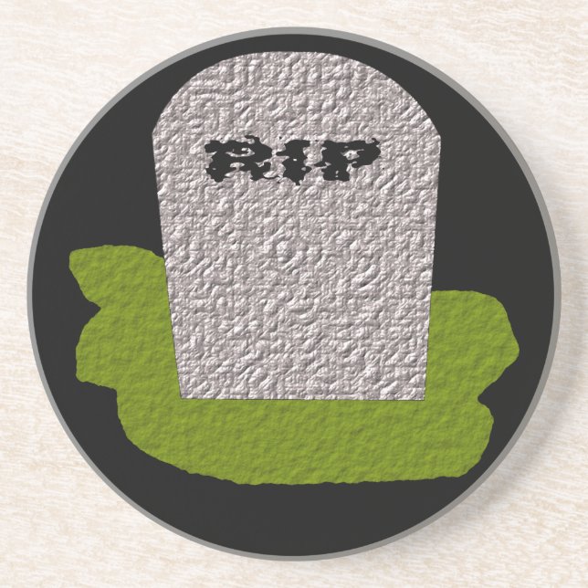 RIP Tombstone Coasters (Front)