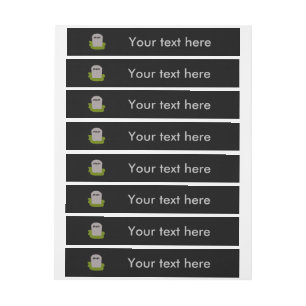 RIP Tombstone Customisable Labels