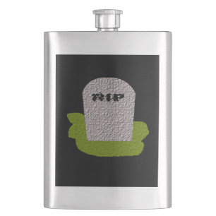 RIP Tombstone Flasks