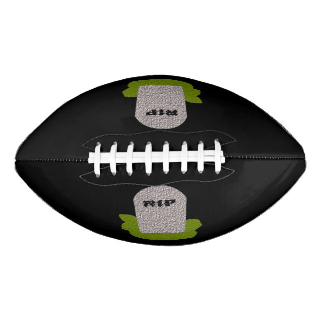 RIP Tombstone Football American Football (Front)