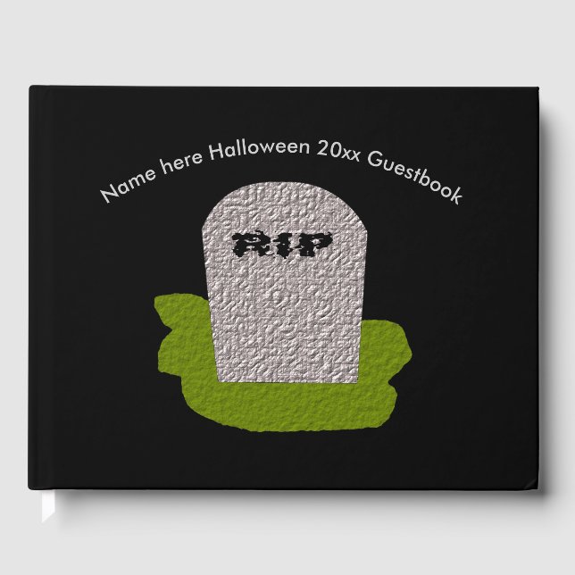 RIP Tombstone Guestbook (Front)