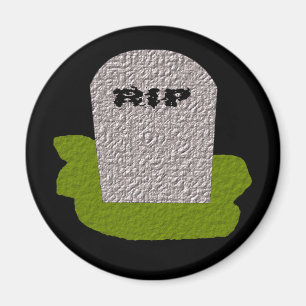 RIP Tombstone Magnet