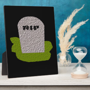 RIP Tombstone Plaque