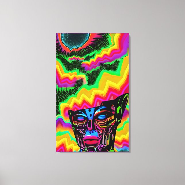 Rip Torn Blew My Mind Canvas Print (Front)