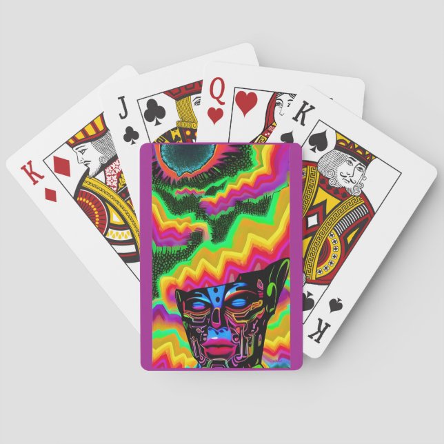 Rip Torn Blew My Mind Playing Cards (Back)