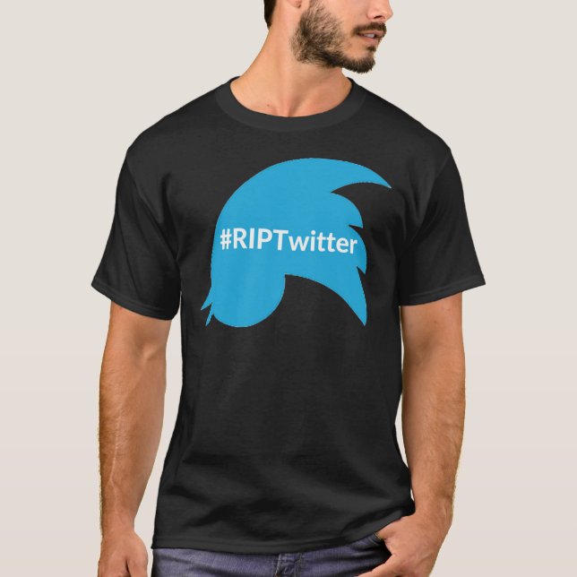 RIP Twitter Elon Musk Essential T-Shirt (Front)