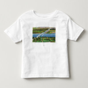Rip Van Winkle Bridge over Hudson River Toddler T-Shirt