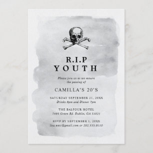 RIP Youth Invitation
