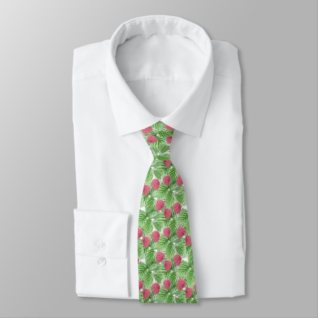 Ripe, berries, raspberries tie (Tied)