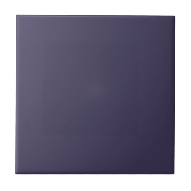Ripe Dewberry Purple Square Kitchen and Bathroom Tile (Front)