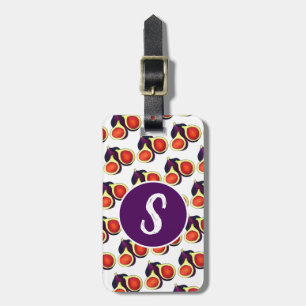 Ripe Fresh Summer Figs Fig Tree Food Cooking Luggage Tag