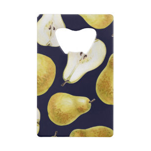 Ripe pear, black background, garden art