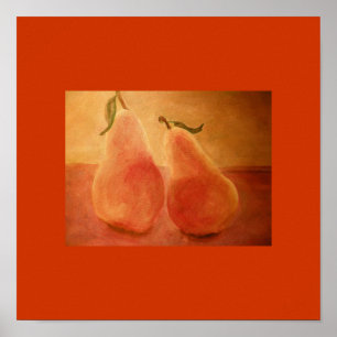 Ripe Pears Poster