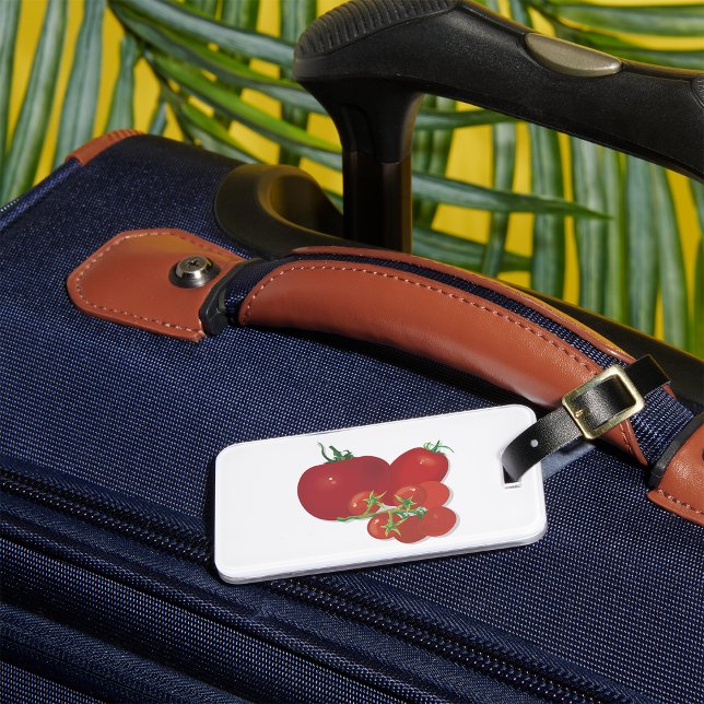 Ripe Red Tomatoes Luggage Tag (Creator Uploaded)