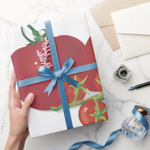 Ripe Red Tomatoes Wrapping Paper