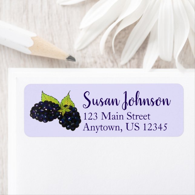 Ripe Summer Blackberries Blackberry Berry Berries (Insitu)