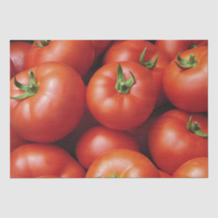 Ripe Tomatoes - Bright Red, Fresh Tissue Paper