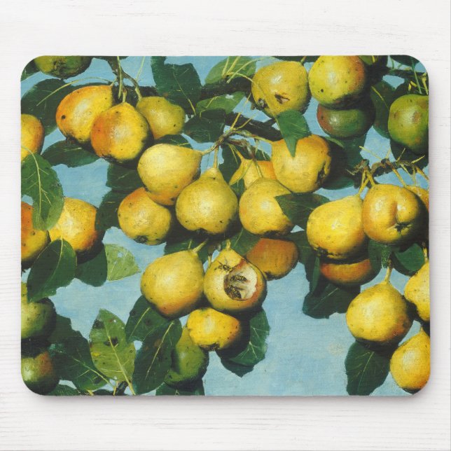 Ripening Bartlett Pears by Joseph Decker Mouse Mat (Front)