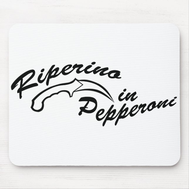 Riperino in Pepperoni Mouse Mat (Front)