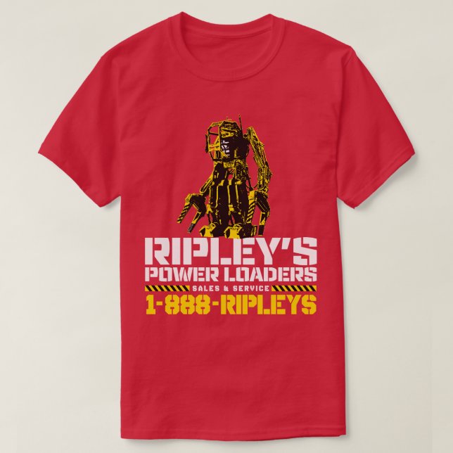 Ripleys Power Loaders T-Shirt (Design Front)