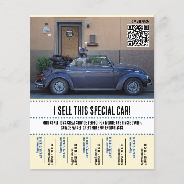 Ripp of Tears Car Selling  Flyer (Front)