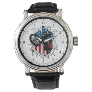 Ripped BMX Bicycle Watch