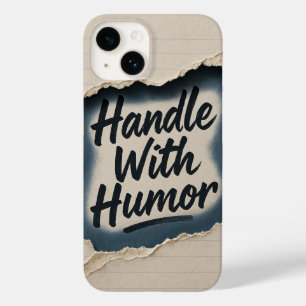 Ripped Paper Humor Quote iphone Case
