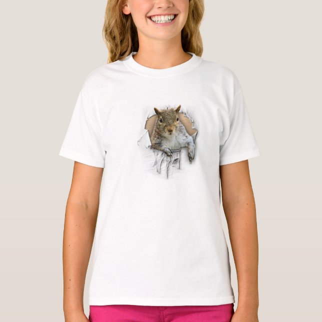 Ripped Shirt Squirrel (Front)