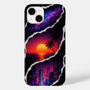 Ripped Sky Hidden World Aesthetic iPhone Case