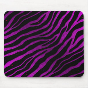 Ripped SpaceTime Stripes - Pink/Purple Mouse Mat