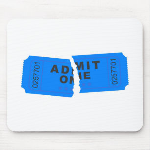 Ripped Ticket Mouse Mat