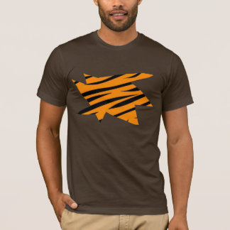 Ripped Tiger Print T-Shirt