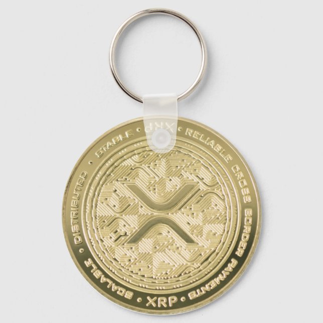 Ripple Coin Keychain (Front)