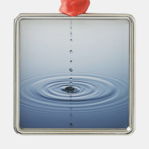 Ripple on Water Metal Tree Decoration