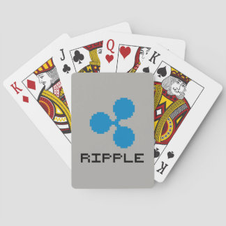 Ripple XRP 8-Bit Logo | Playing Cards