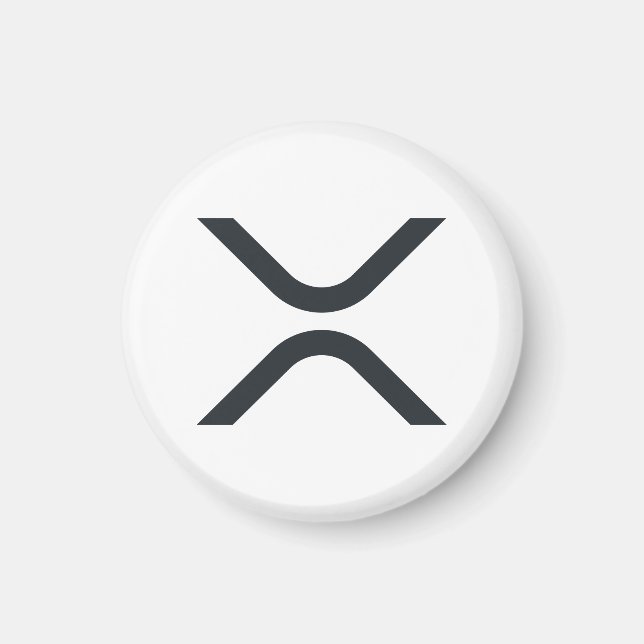 Ripple XRP Logo Magnet (Front)