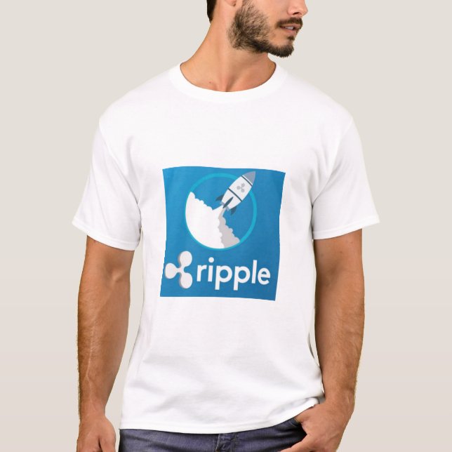 Ripple XRP Moon T-Shirt (Front)