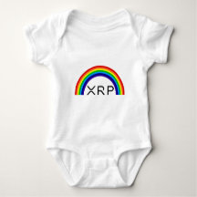 Ripple XRP rainbow baby grow