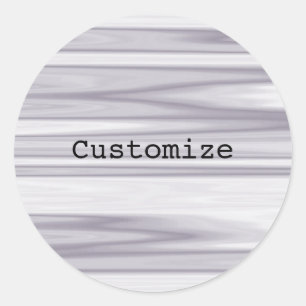 Ripples - Template Classic Round Sticker