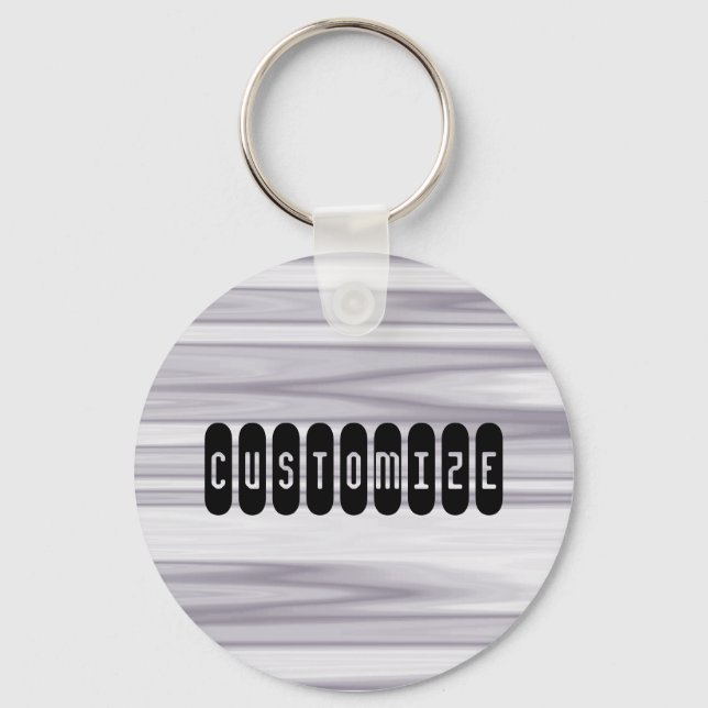 Ripples - Template Key Ring (Front)