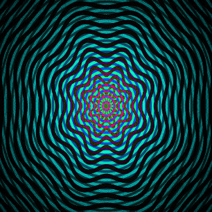 Rippling Atom..... Laptop Sleeve