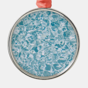 Rippling Water (Calm Sea) (Tropical Beach) Metal Tree Decoration