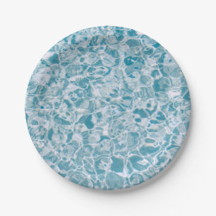 Rippling Water Paper Plate